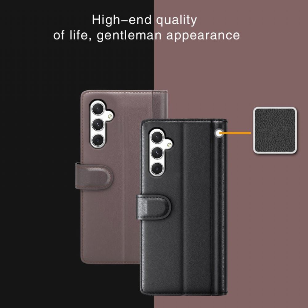 Kožený Kryt Samsung Galaxy S24 5g Kůže