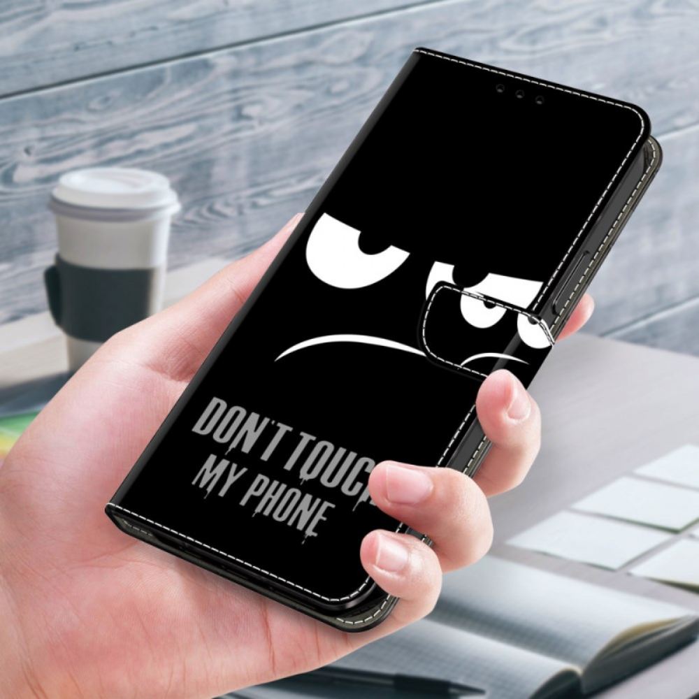 Kožený Kryt Samsung Galaxy S24 5g Rozzlobený Telefon