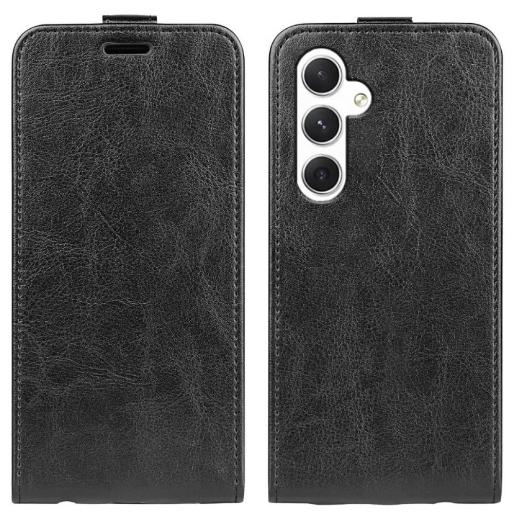 Kožený Kryt Samsung Galaxy S24 5g Vertikální Klapka