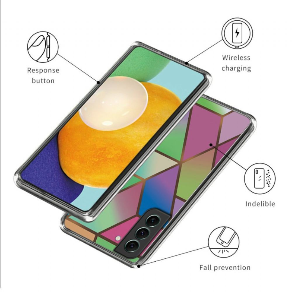 Kryt Samsung Galaxy S24 5g Abstraktní Mramorový Vzor