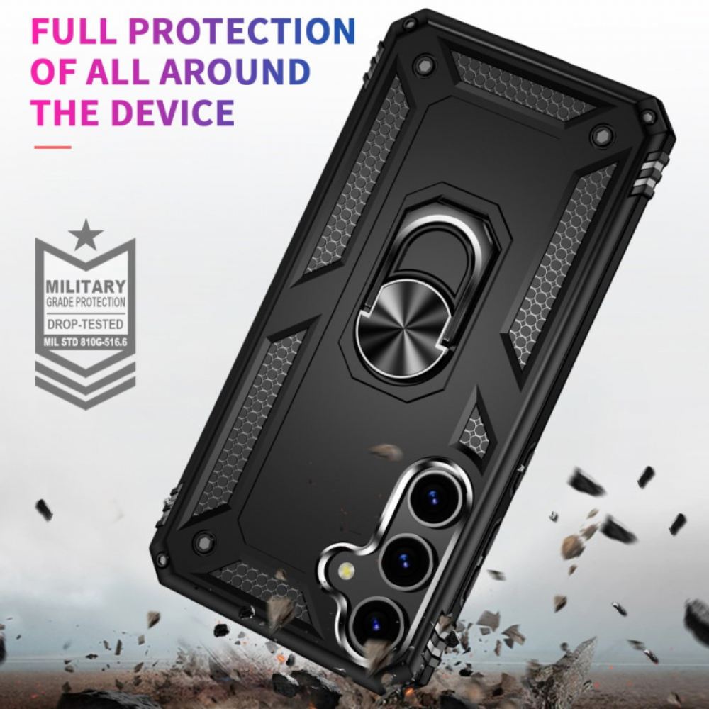 Kryt Samsung Galaxy S24 5g Kryty Na Mobil Návrh Prstencové Podpory