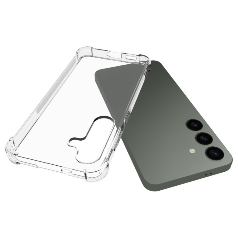 Kryt Samsung Galaxy S24 5g Kryty Na Mobil Průhledné Zesílené Rohy