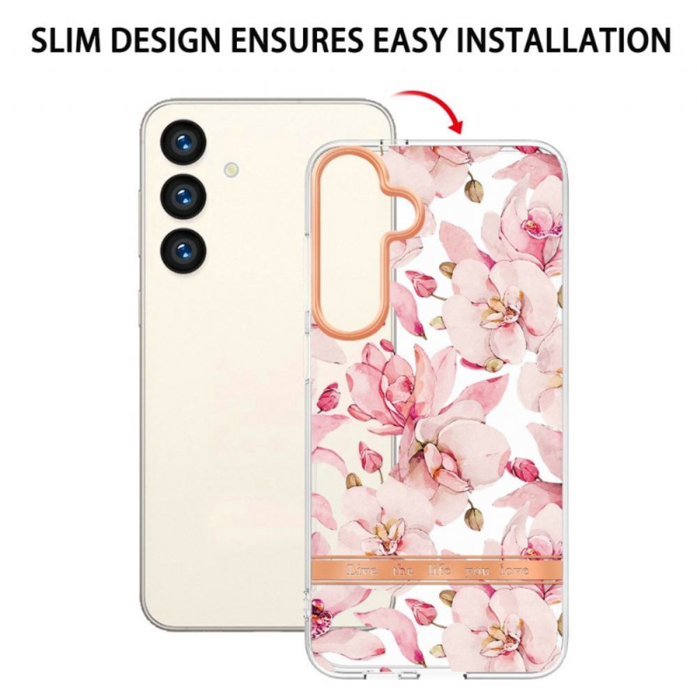 Kryt Samsung Galaxy S24 5g Květinová Řada