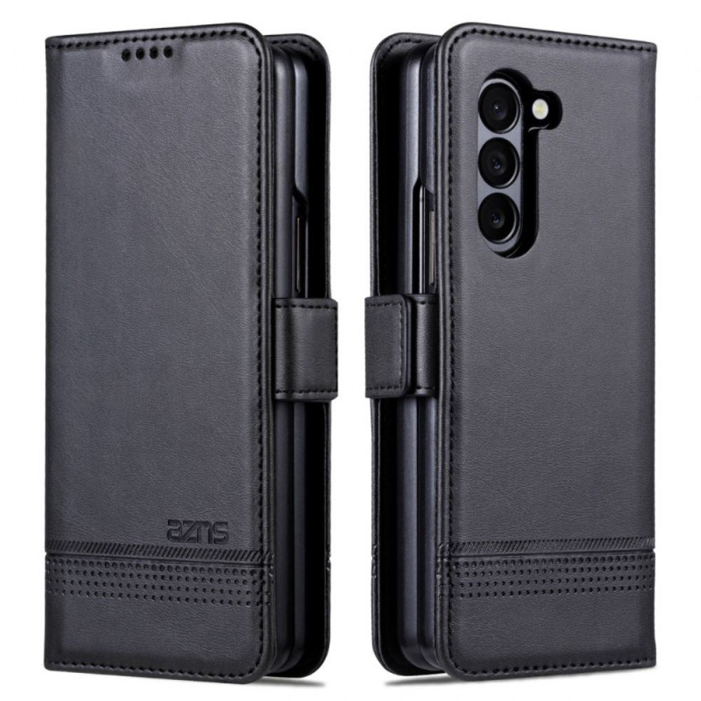Kožený Kryt Samsung Galaxy Z Fold 6 Azns