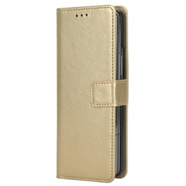 Kožený Kryt Samsung Galaxy Z Fold 6 Okázalá Umělá Kůže