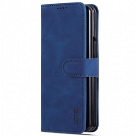 Kožený Kryt Samsung Galaxy Z Fold 6 Styl Kůže Azns