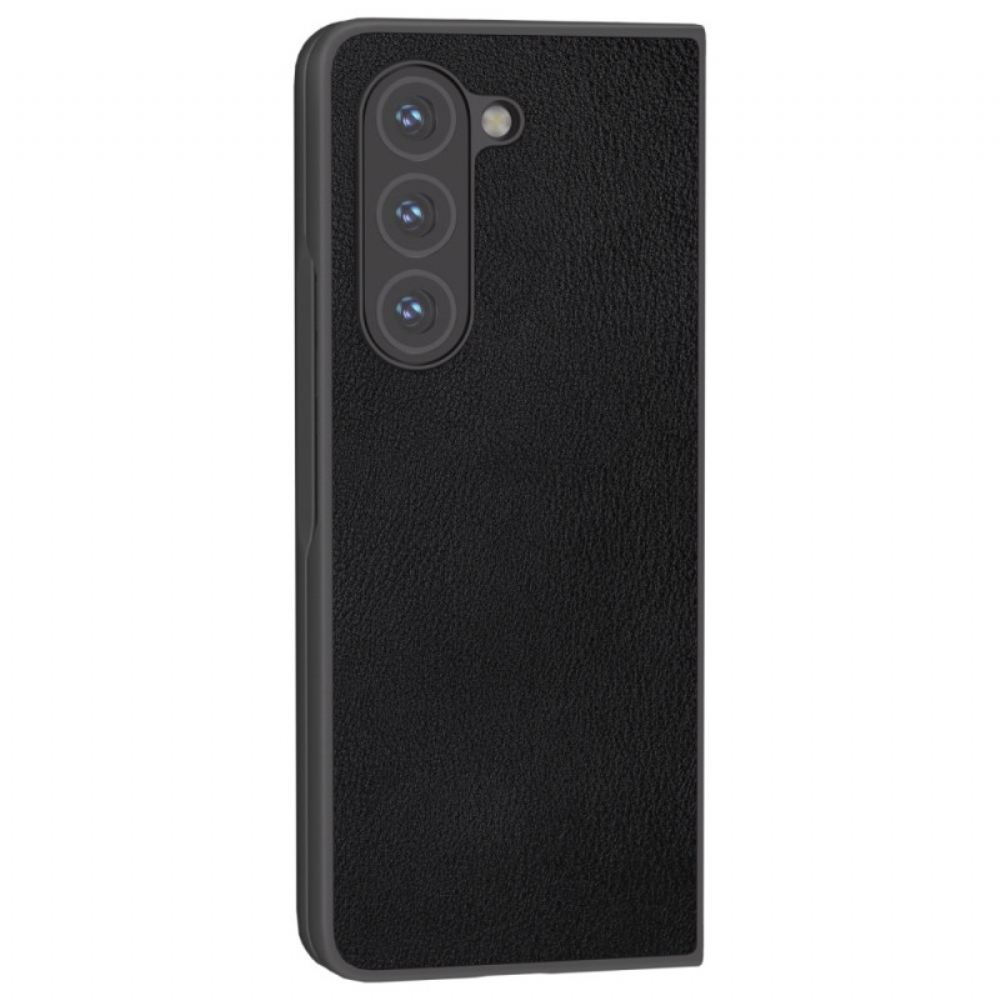 Kryt Na Samsung Galaxy Z Fold 6 Kožený Efekt