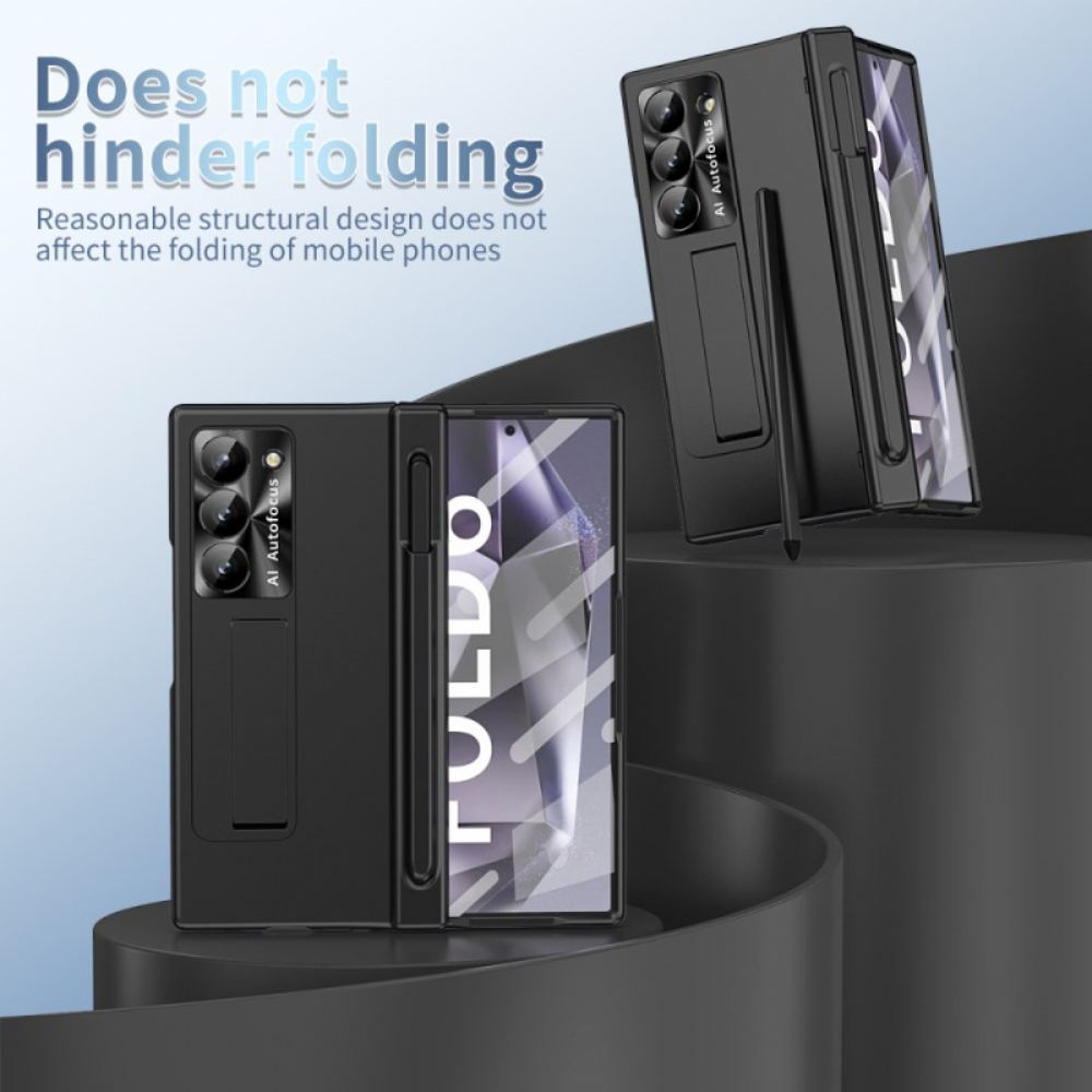 Kryt Samsung Galaxy Z Fold 6 Integrovaný Stojan A Držák Stylusu