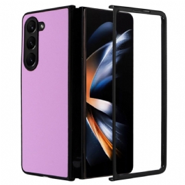 Kryt Samsung Galaxy Z Fold 6 Kožený Efekt