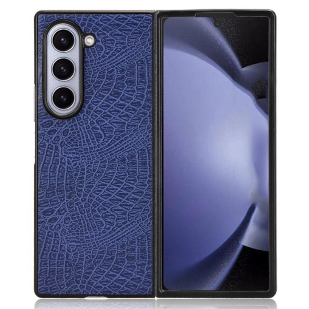 Kryt Samsung Galaxy Z Fold 6 Kryty Na Mobil Kožený Efekt