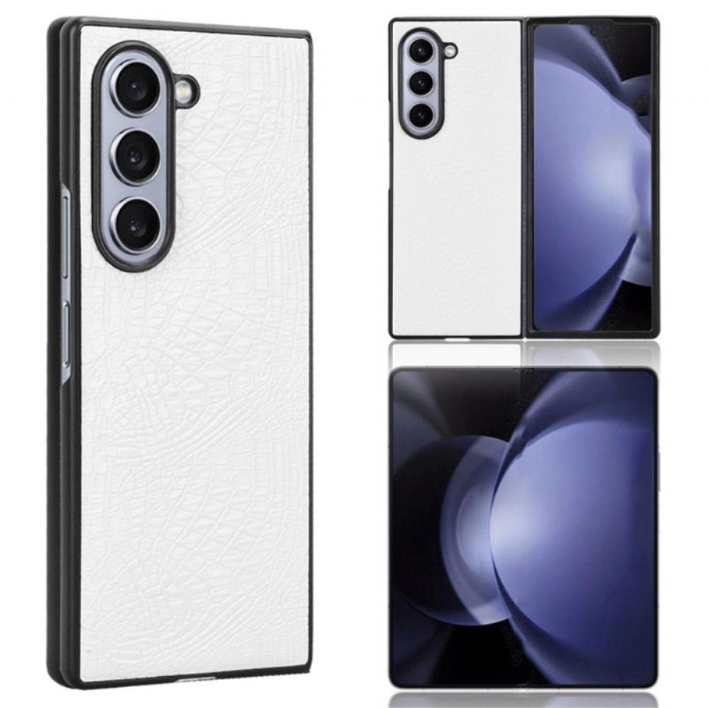 Kryt Samsung Galaxy Z Fold 6 Kryty Na Mobil Kožený Efekt