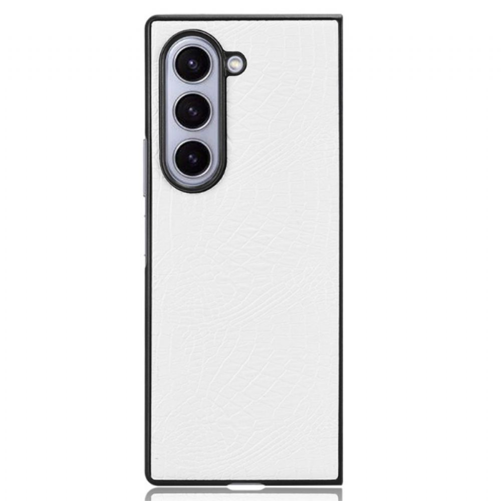 Kryt Samsung Galaxy Z Fold 6 Kryty Na Mobil Kožený Efekt