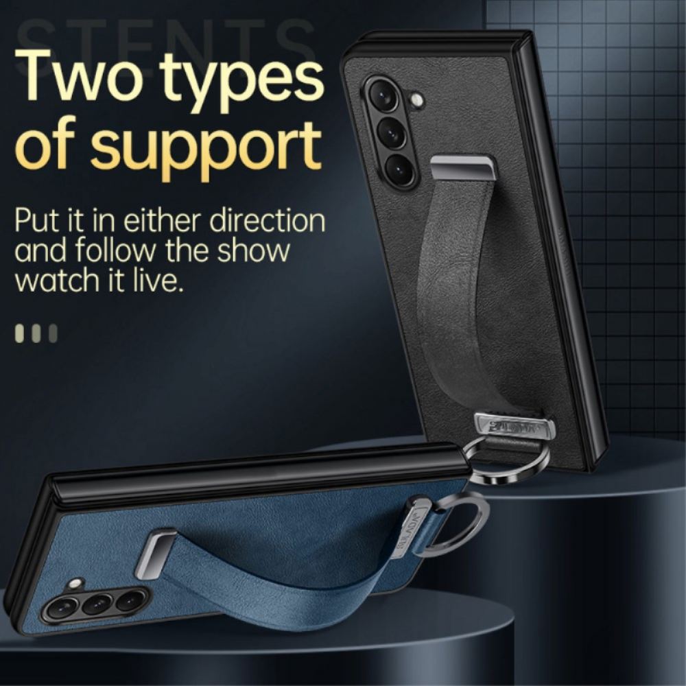 Kryt Samsung Galaxy Z Fold 6 Kryty Na Mobil Podpěrný Popruh Sulada
