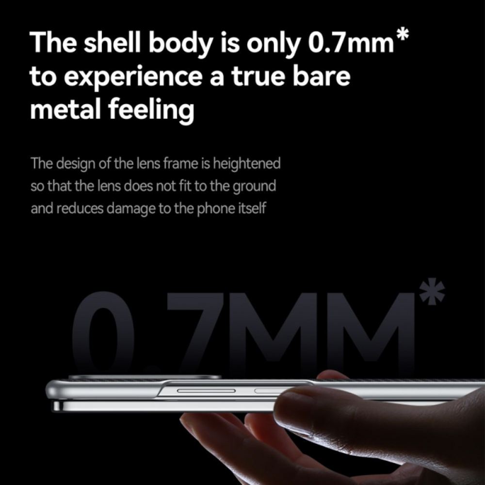 Kryt Samsung Galaxy Z Fold 6 Kryty Na Mobil Umělá Kůže S Texturou Sulada