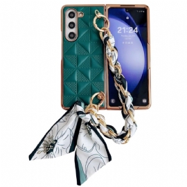 Kryt Samsung Galaxy Z Fold 6 Kryty Na Mobil Řetízek Se Stuhou