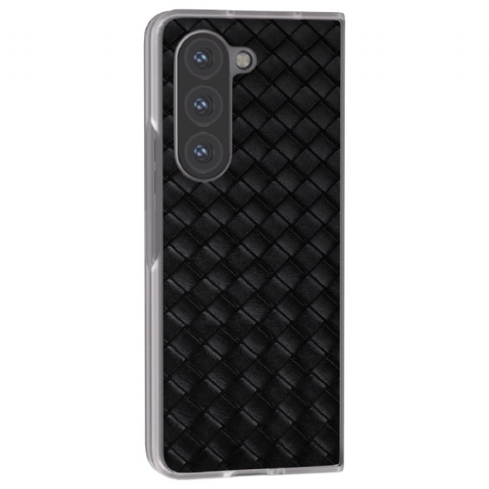Kryt Samsung Galaxy Z Fold 6 Tkaná Textura
