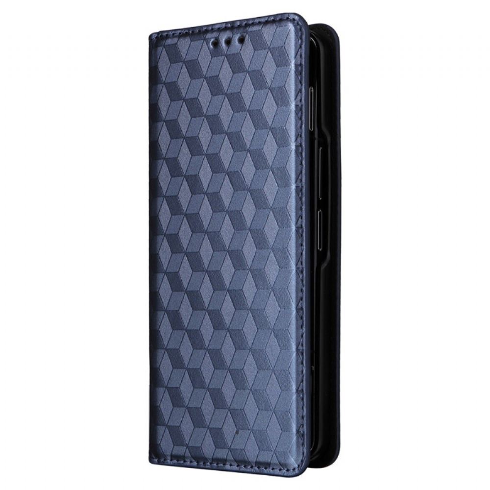 Peněženková Pouzdra Samsung Galaxy Z Fold 6 Kryty Na Mobil Diamantový Vzor