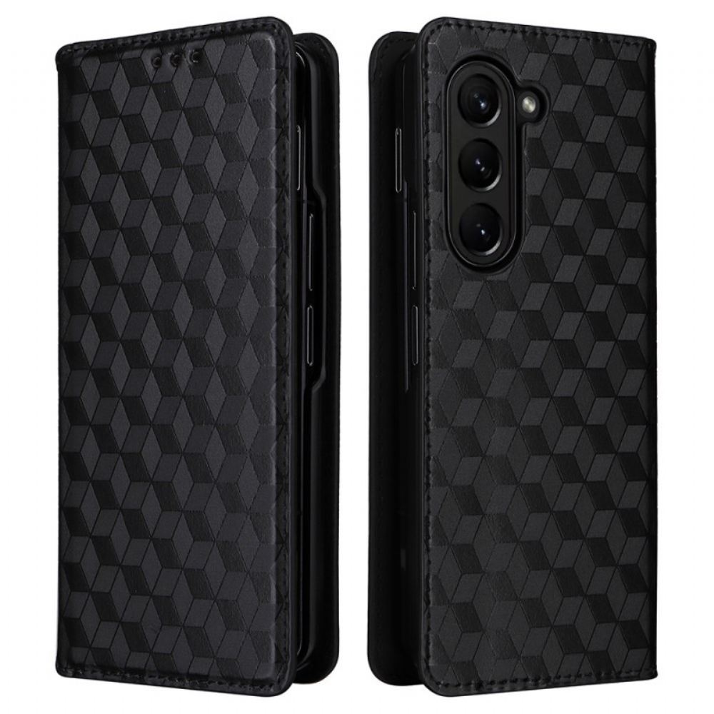 Peněženková Pouzdra Samsung Galaxy Z Fold 6 Kryty Na Mobil Diamantový Vzor