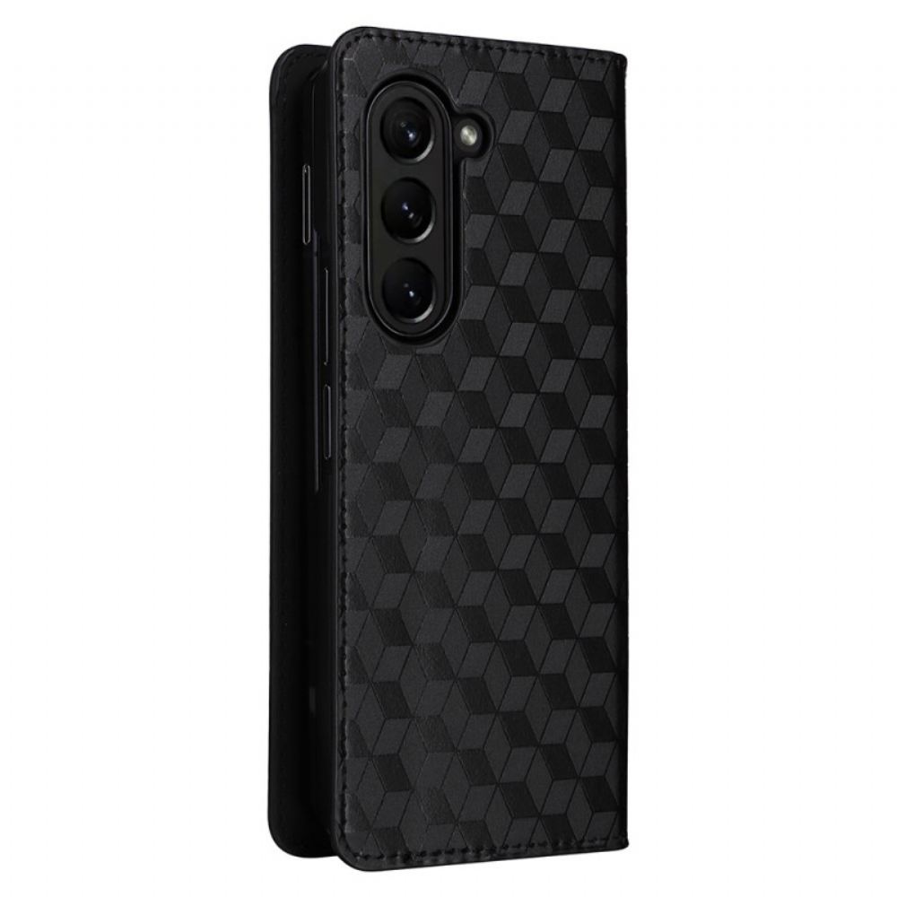Peněženková Pouzdra Samsung Galaxy Z Fold 6 Kryty Na Mobil Diamantový Vzor