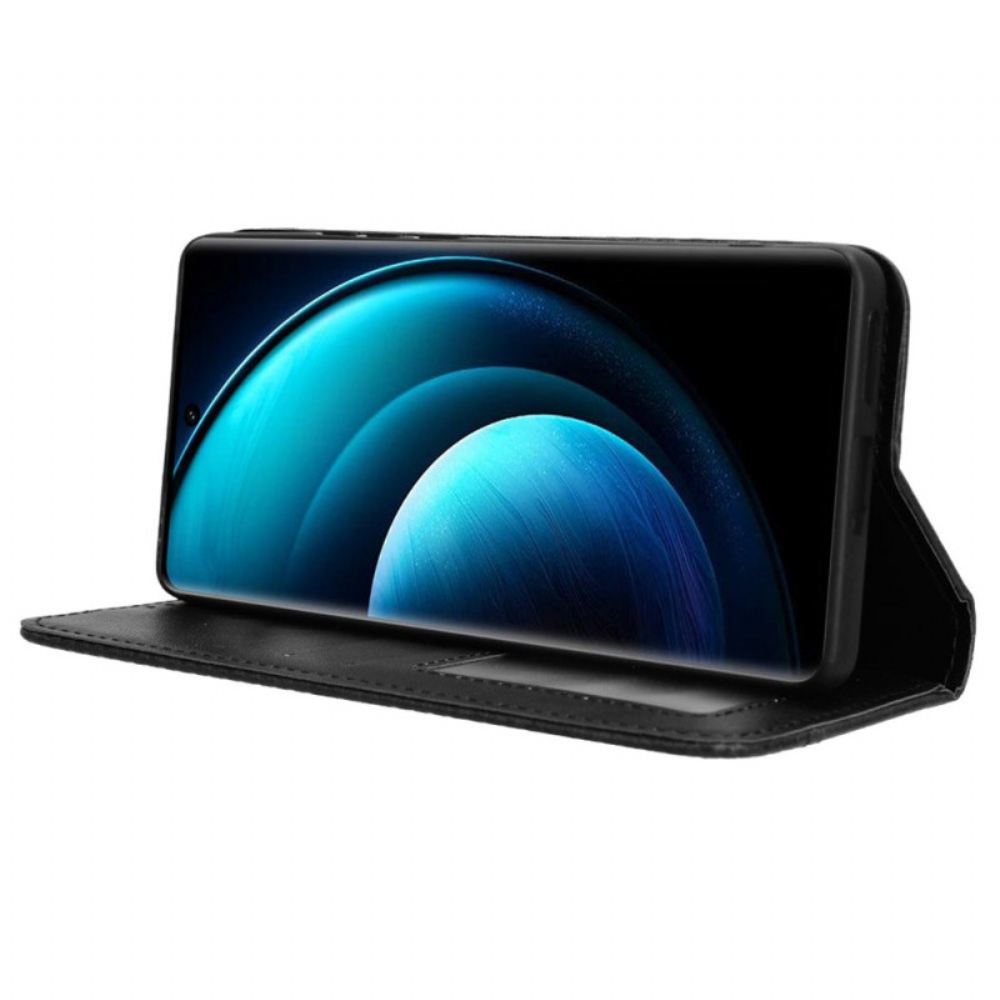 Kožené Pouzdro Vivo X100 Pro Kryty Na Mobil Vintage Frieze