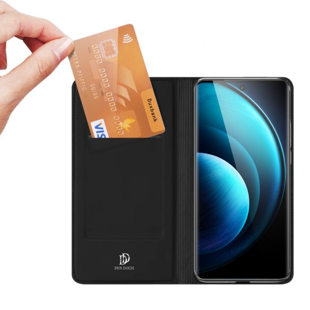 Kožené Pouzdro Vivo X100 Pro Skin Pro Series Dux Ducis