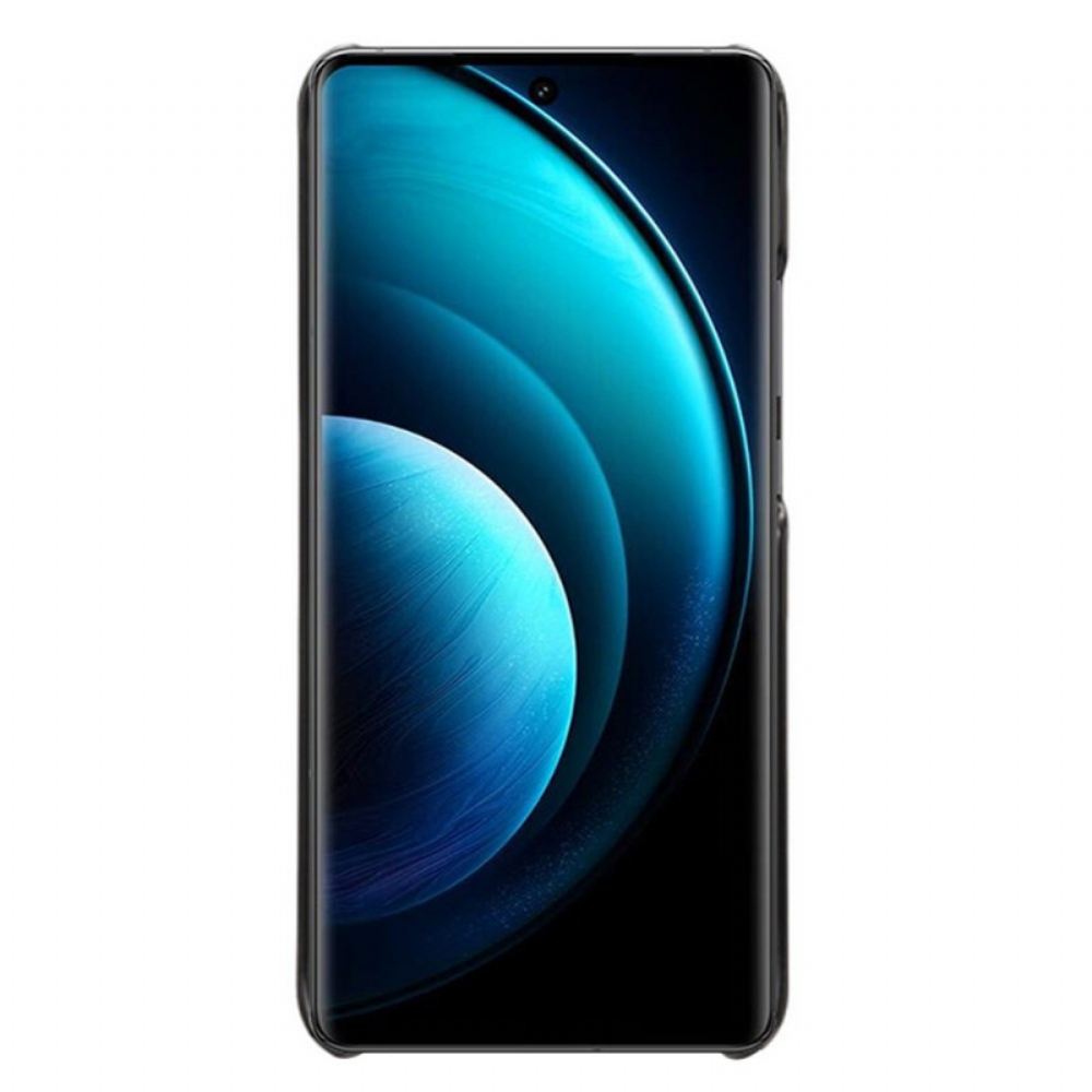 Kryt Vivo X100 Pro Kožený Efekt