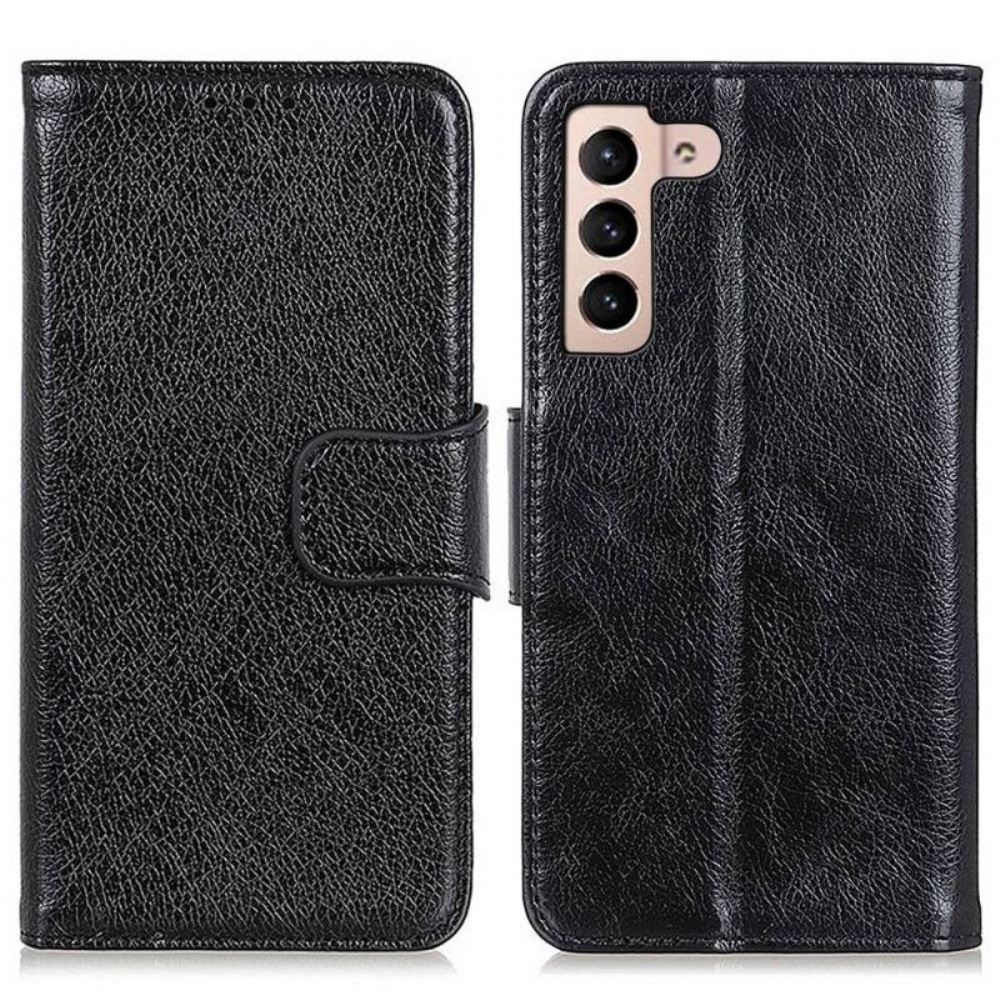 Kožené Pouzdro Na Samsung Galaxy S23 5G Dělená Kůže Nappa