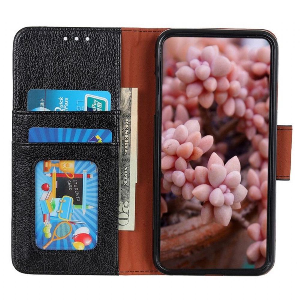 Kožené Pouzdro Na Samsung Galaxy S23 5G Dělená Kůže Nappa
