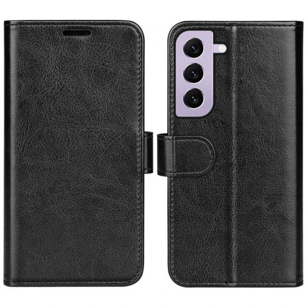 Kožené Pouzdro Na Samsung Galaxy S23 5G Vintage Kožený Efekt