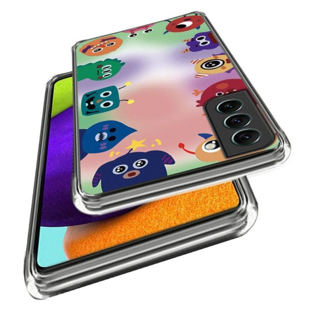 Kryt Na Samsung Galaxy S23 5G Flexibilní Malá Monstra