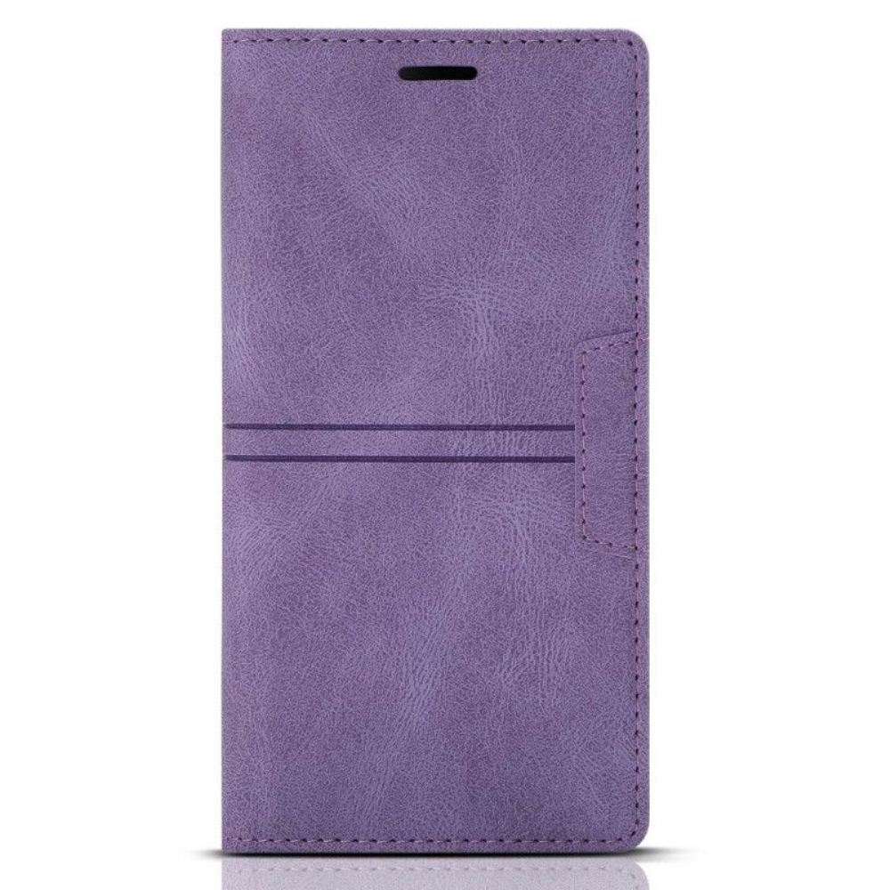 Kryty Na Mobil Na Samsung Galaxy S23 5G Flipové Pouzdro Stylová Kožená Magnetická Spona