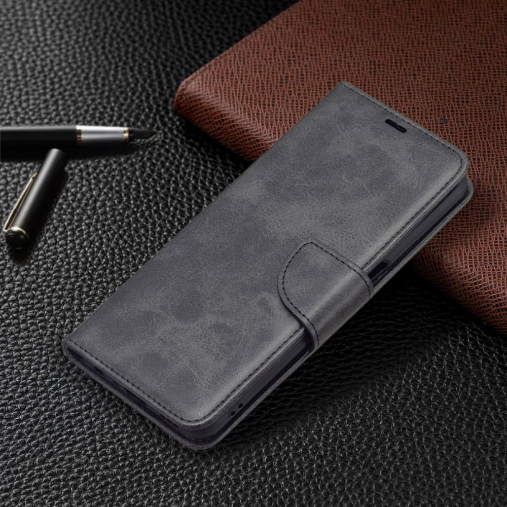 Flipové Pouzdro Na Oppo A16 / A16s Kožené Pouzdro Hladká Šikmá Klapka