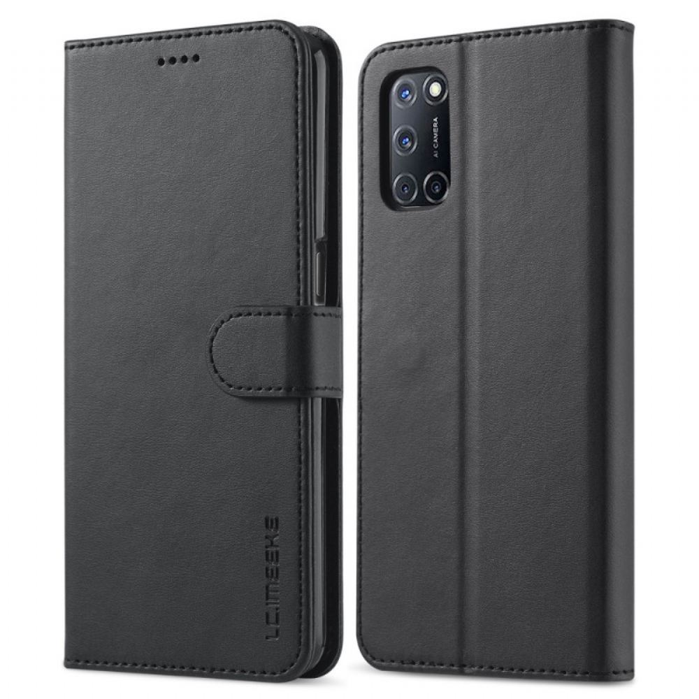Flipové Pouzdro Na Oppo A16 / A16s Kožený Efekt Lc.imeeke