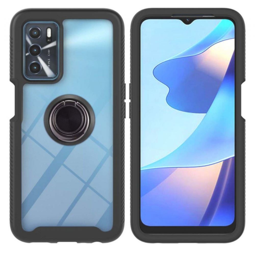 Kryt Na Oppo A16 / A16s Barevný Obrysový Hybrid S Prstencem