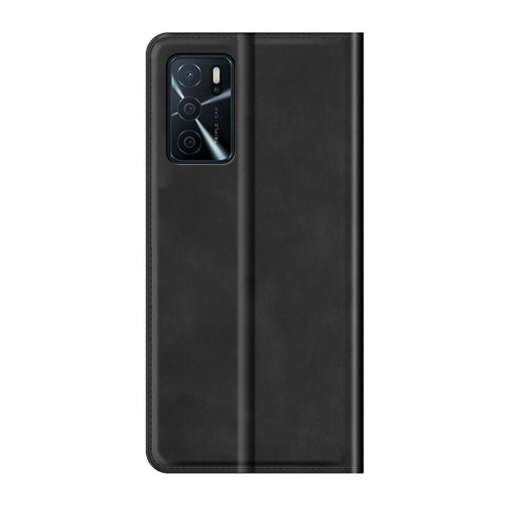 Kryty Na Mobil Na Oppo A16 / A16s Flipové Pouzdro Dotek Pokožky