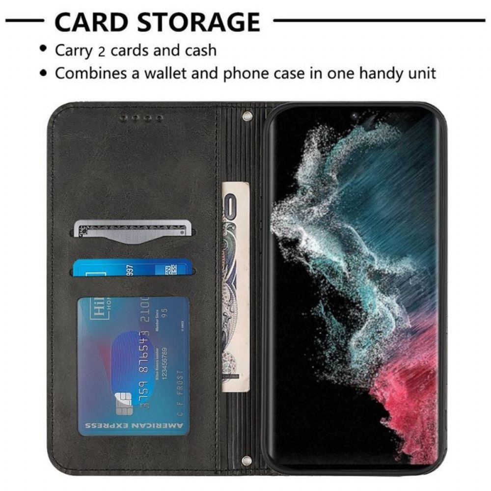 Flipové Pouzdro Na Samsung Galaxy S23 Ultra 5G Na Lana Strappy Fotbalový Styl