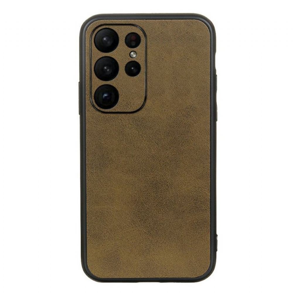 Kryt Na Samsung Galaxy S23 Ultra 5G Elegantní Vzhled Kůže