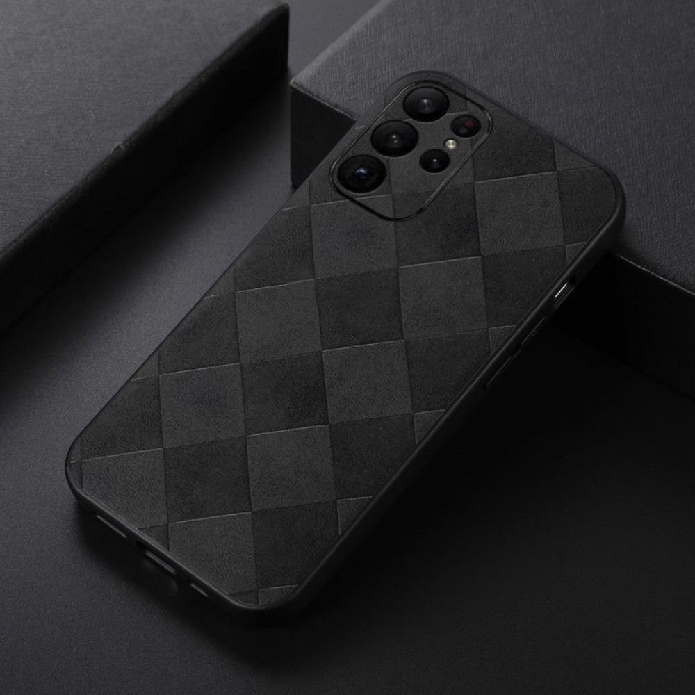 Kryt Na Samsung Galaxy S23 Ultra 5G Tkaný Styl