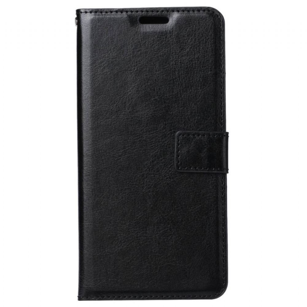 Flipové Pouzdro Na iPhone 14 Pro Max Retro Kožený Efekt