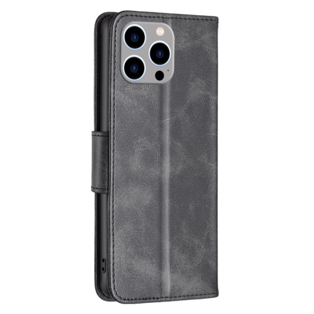 Flipové Pouzdro Na iPhone 14 Pro Max Šikmá Spona