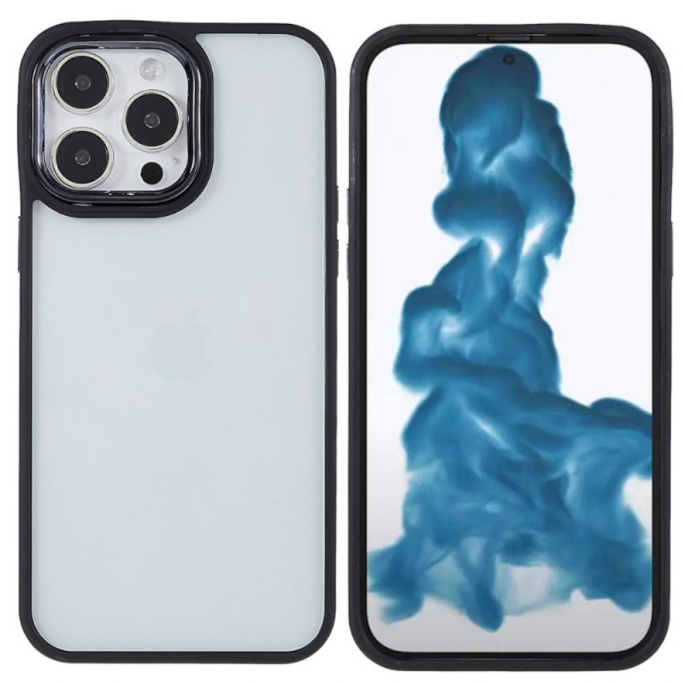 Kryt Na iPhone 14 Pro Max Průhledné Barevné Okraje