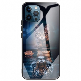 Kryt Na iPhone 14 Pro Max Tvrzené Sklo Kitten Dream