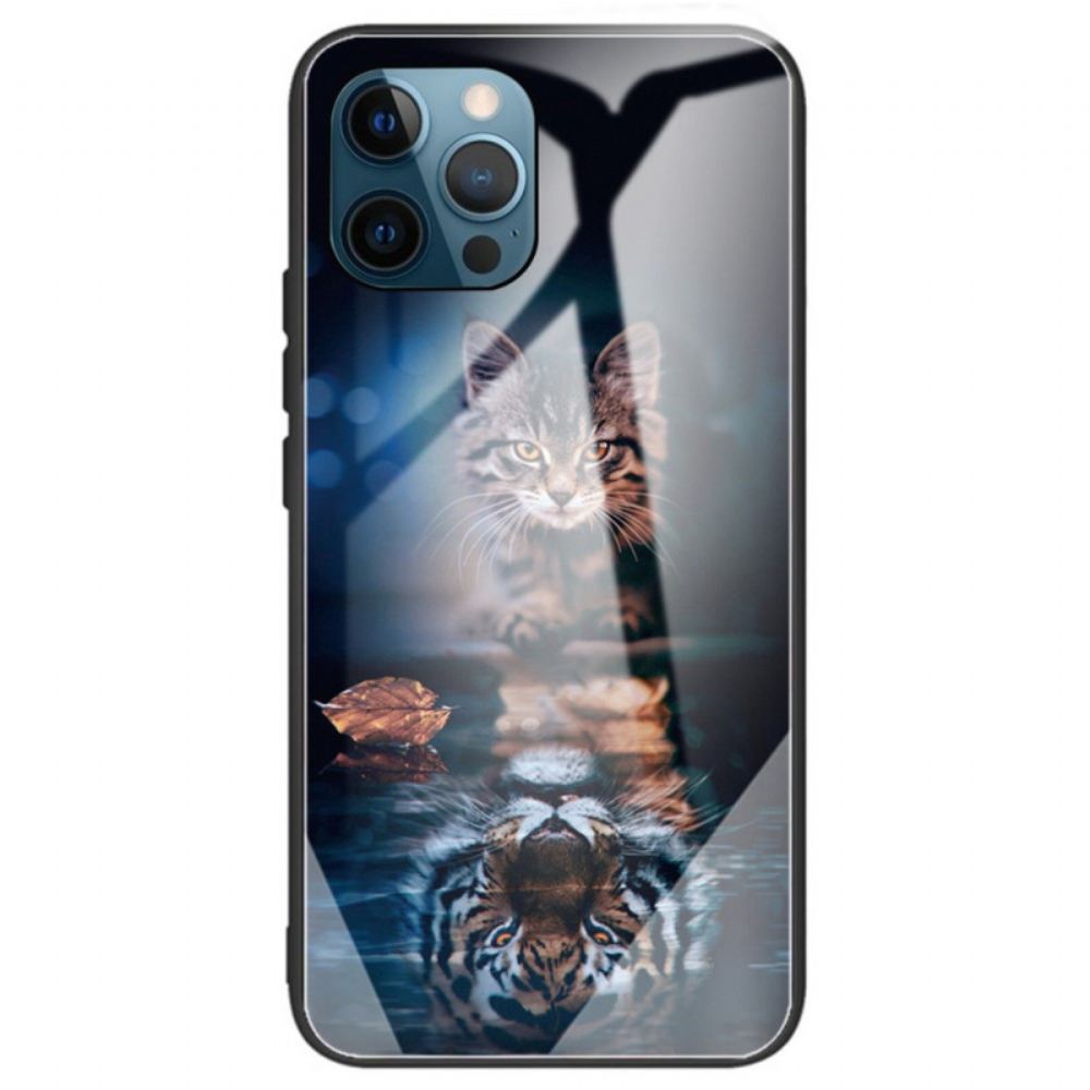 Kryt Na iPhone 14 Pro Max Tvrzené Sklo Kitten Dream