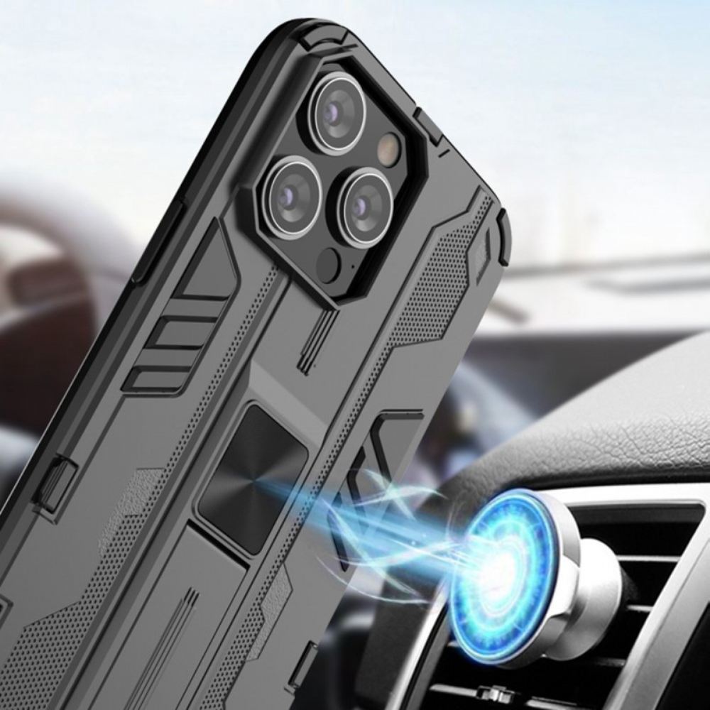 Kryt Na iPhone 14 Pro Max Vertikální A Horizontální Odnímatelná Podpěra