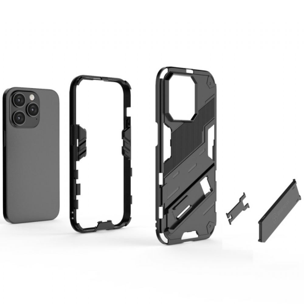 Kryt Na iPhone 14 Pro Max Vertikální A Horizontální Odnímatelná Podpěra