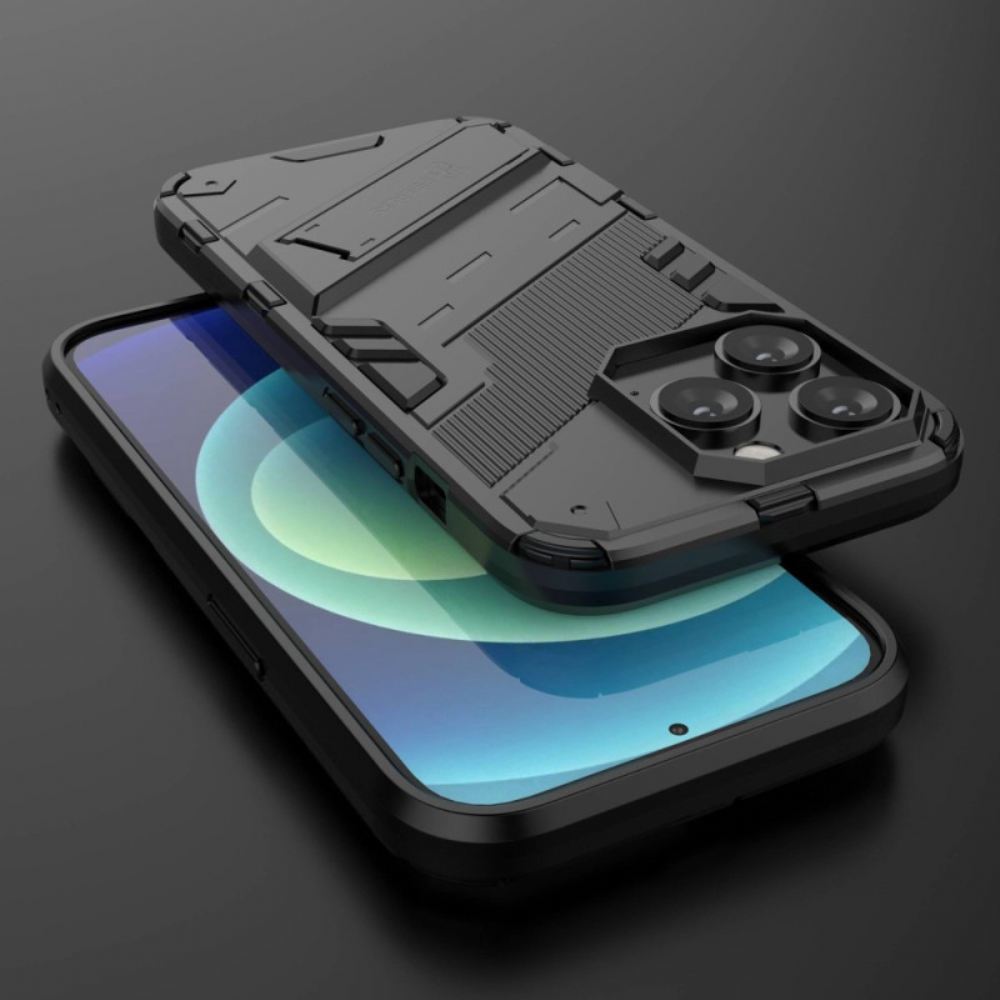Kryt Na iPhone 14 Pro Max Vertikální A Horizontální Odnímatelná Podpěra