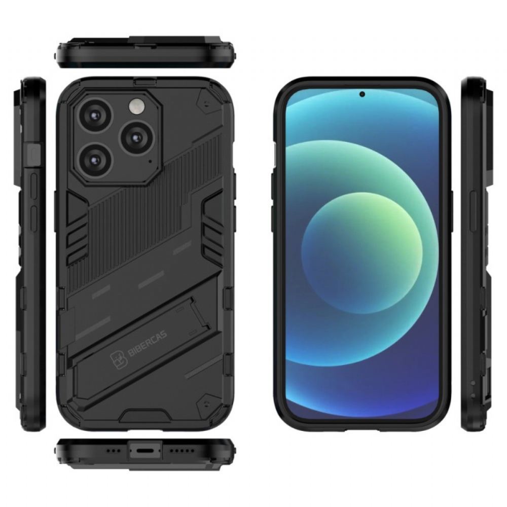 Kryt Na iPhone 14 Pro Max Vertikální A Horizontální Odnímatelná Podpěra