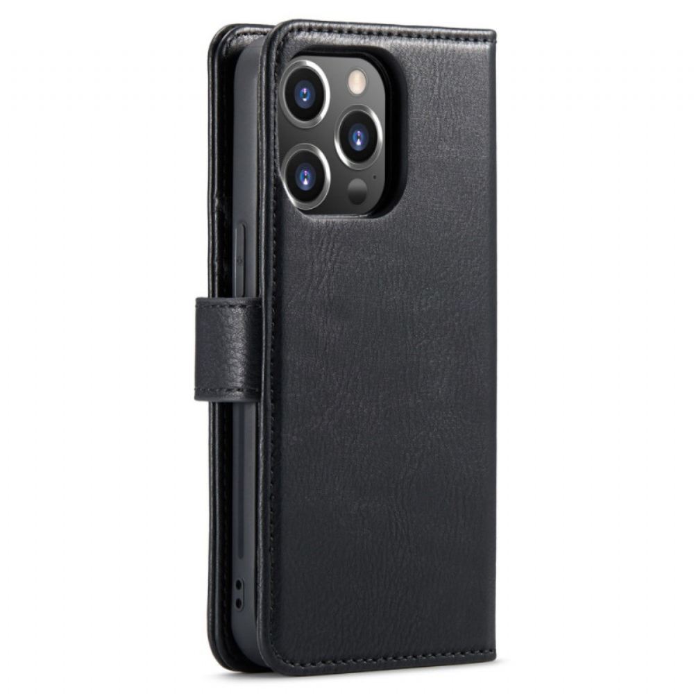 Kryty Na Mobil Kožené Pouzdro Na iPhone 14 Pro Max Dg.ming Odnímatelný