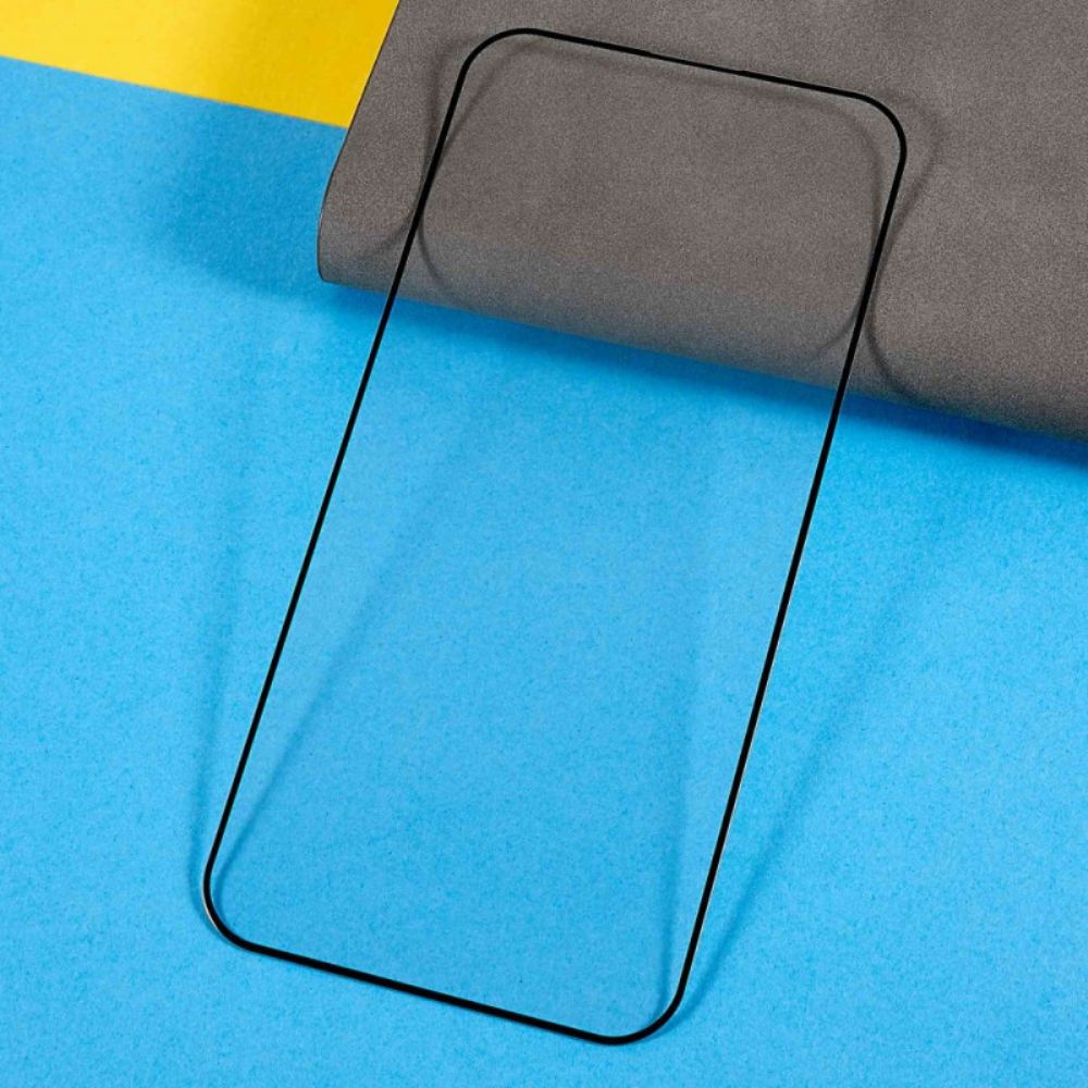 Ochranné Tvrzené Sklo iPhone 14 Pro Max Black Edge