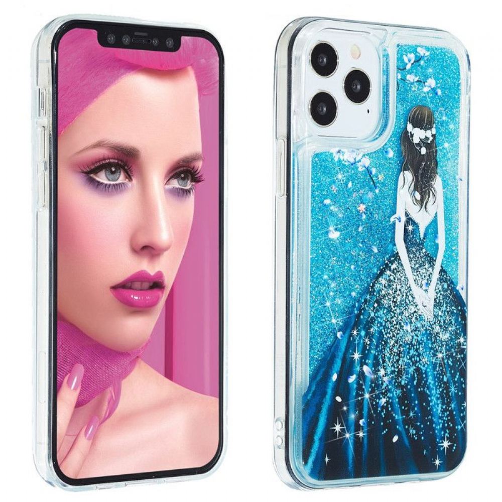 Kryt Na iPhone 15 Pro Módní Flitry
